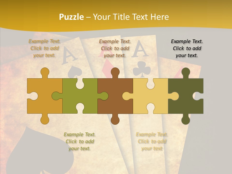 Cards Close Game PowerPoint Template