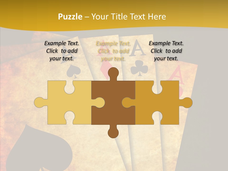 Cards Close Game PowerPoint Template