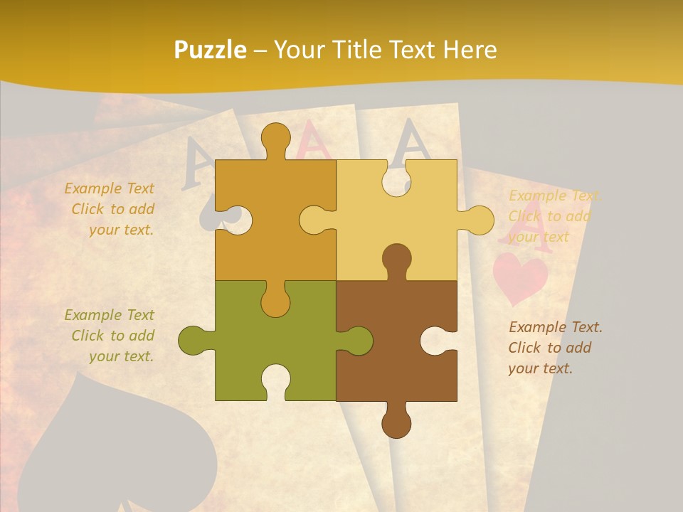 Cards Close Game PowerPoint Template