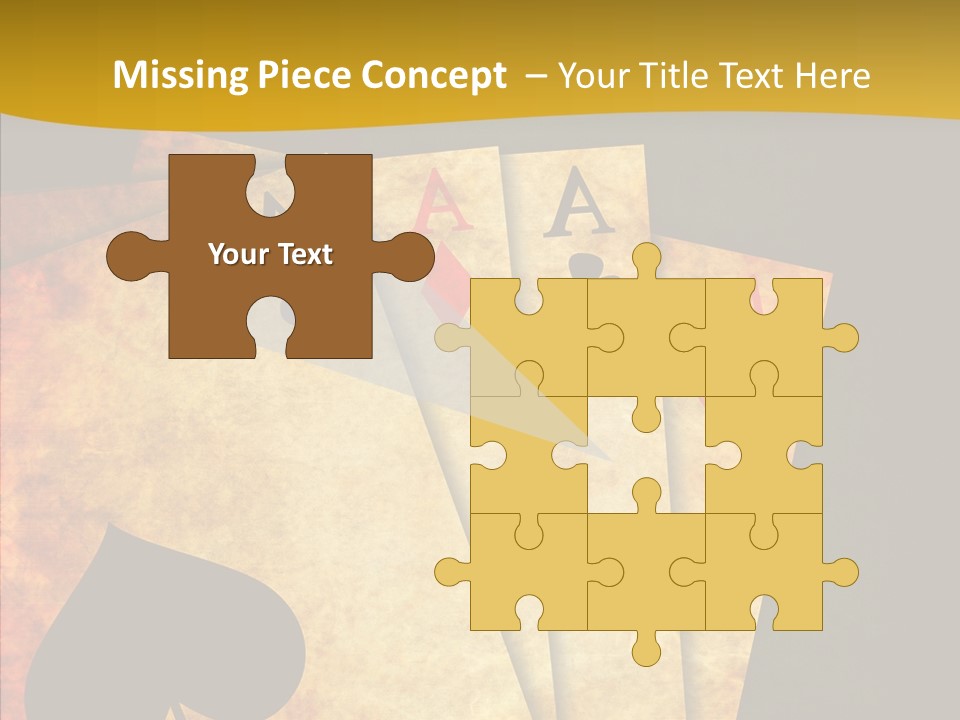 Cards Close Game PowerPoint Template