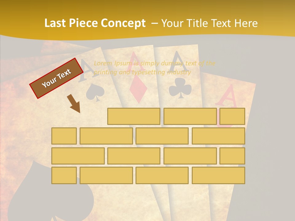 Cards Close Game PowerPoint Template
