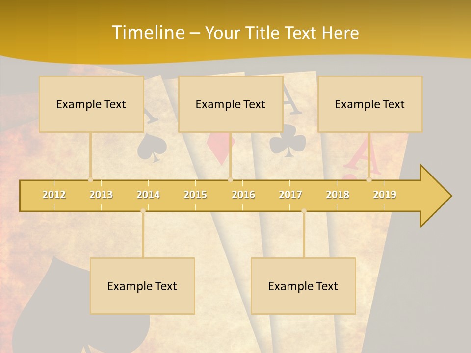 Cards Close Game PowerPoint Template