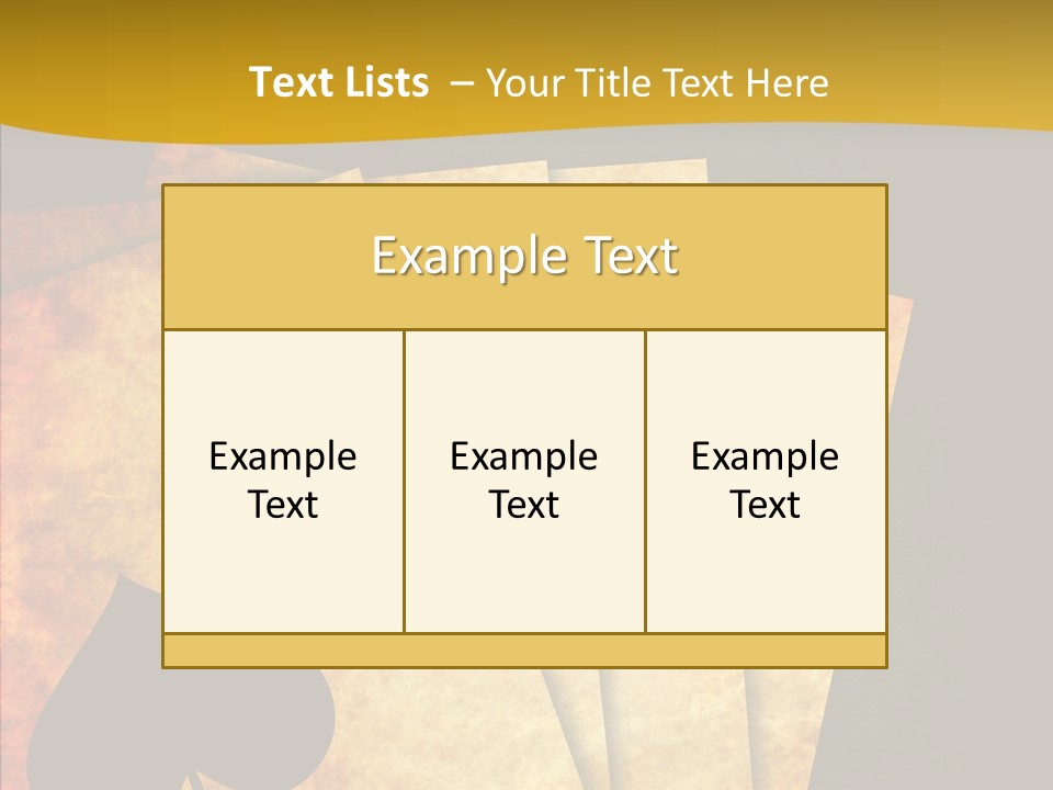 Cards Close Game PowerPoint Template