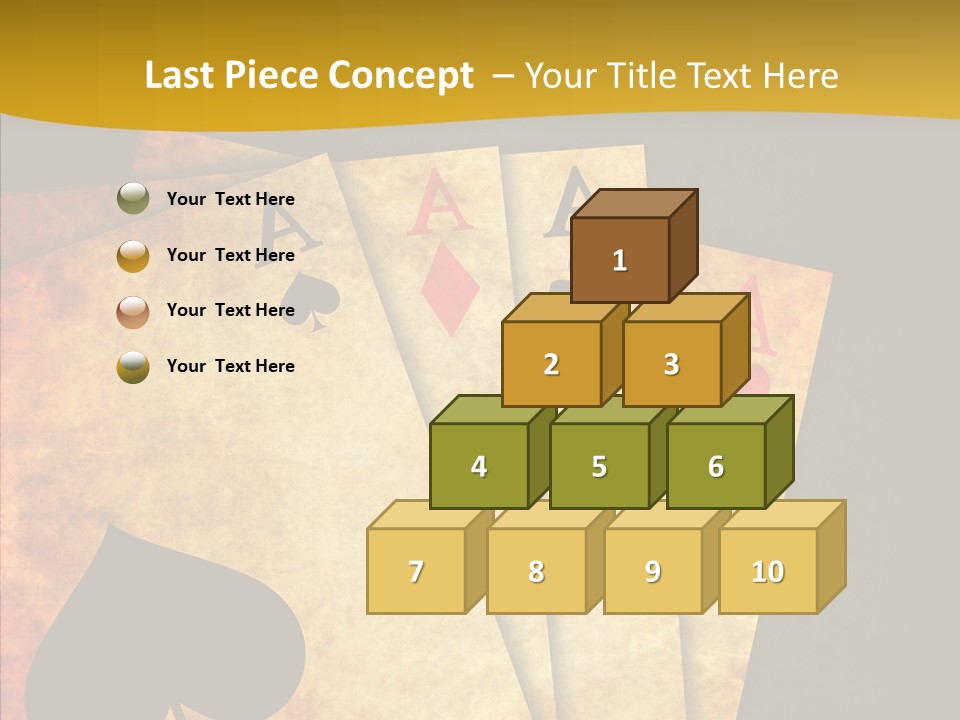 Cards Close Game PowerPoint Template
