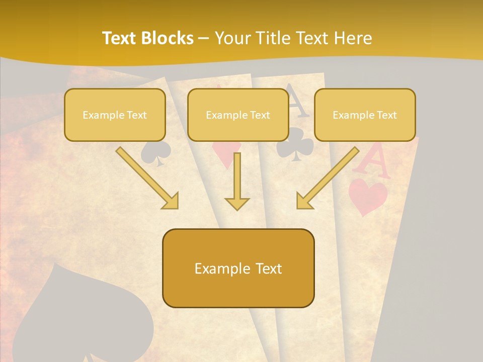 Cards Close Game PowerPoint Template