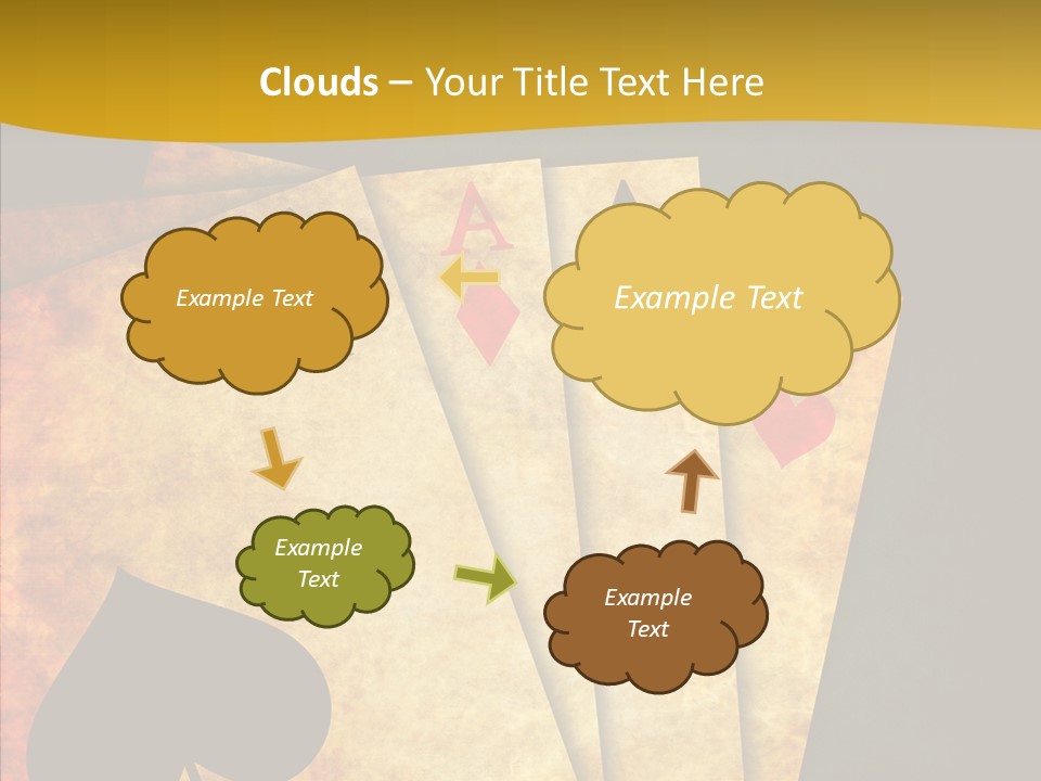 Cards Close Game PowerPoint Template