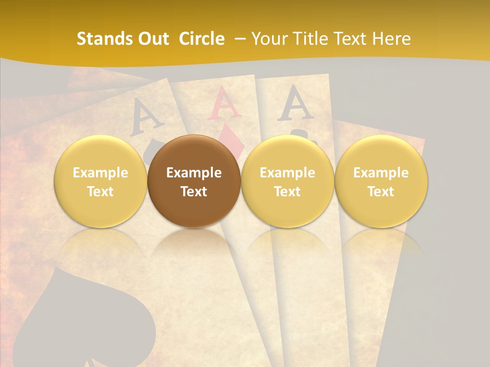 Cards Close Game PowerPoint Template