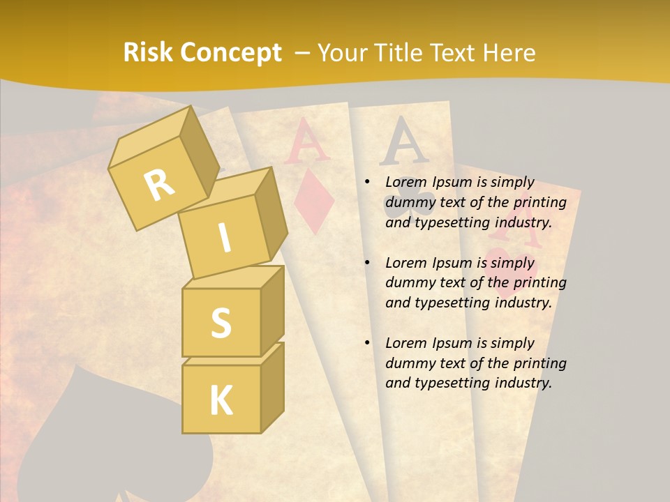 Cards Close Game PowerPoint Template