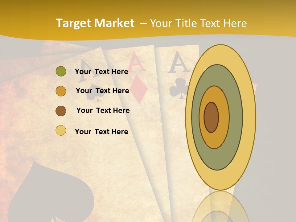 Cards Close Game PowerPoint Template