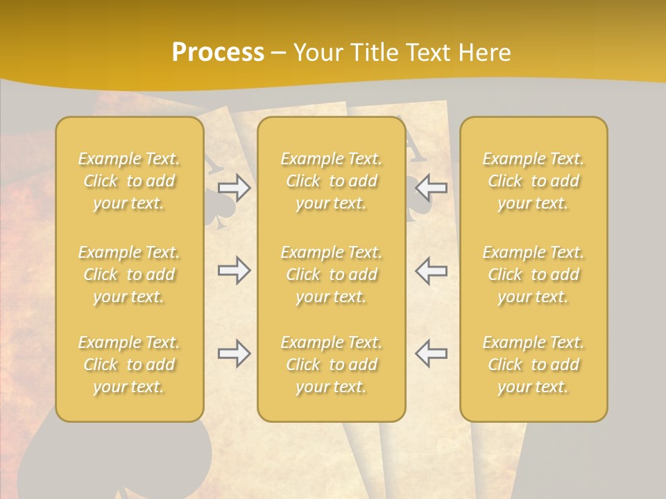 Cards Close Game PowerPoint Template