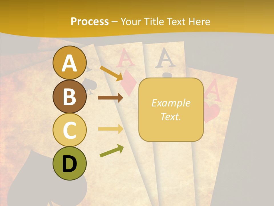 Cards Close Game PowerPoint Template