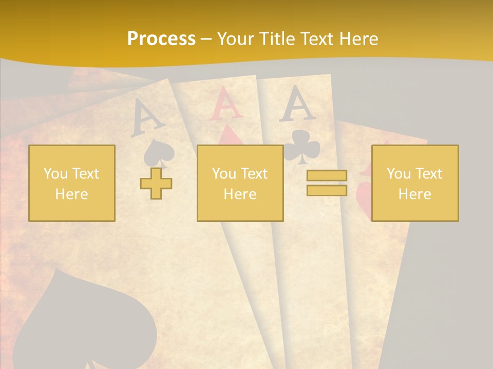 Cards Close Game PowerPoint Template