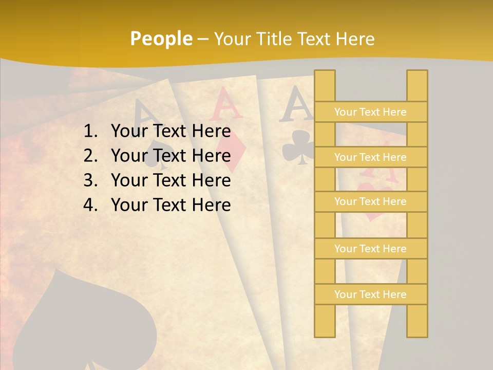 Cards Close Game PowerPoint Template