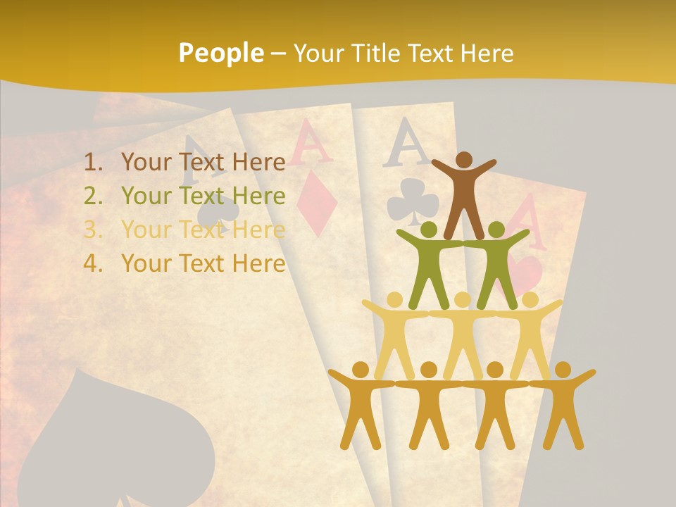 Cards Close Game PowerPoint Template