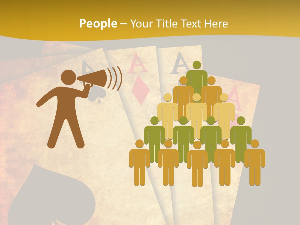 Cards Close Game PowerPoint Template