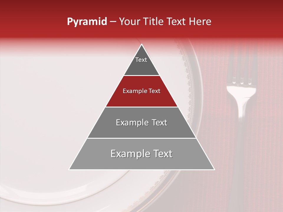 Elegance Dishware Cuisine PowerPoint Template