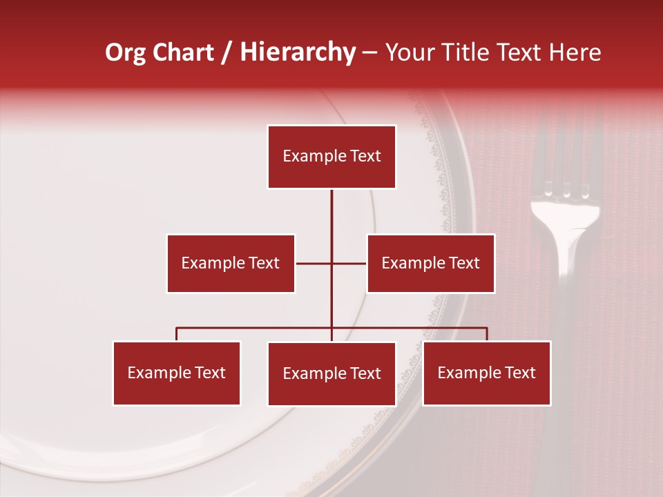Elegance Dishware Cuisine PowerPoint Template