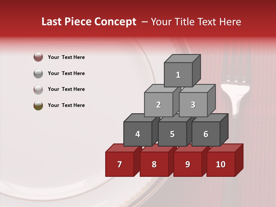 Elegance Dishware Cuisine PowerPoint Template