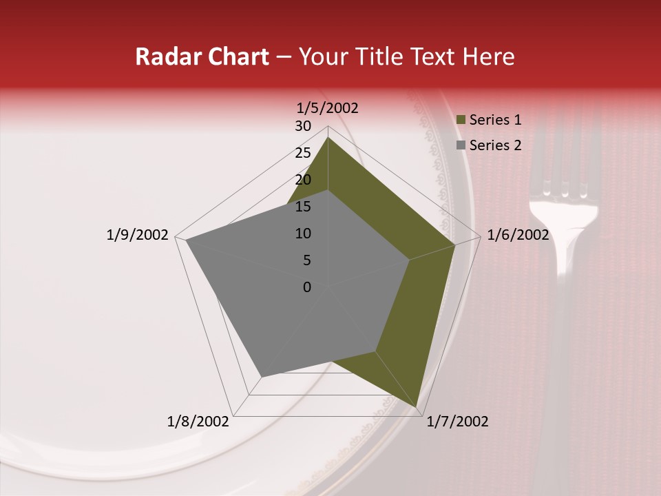 Elegance Dishware Cuisine PowerPoint Template