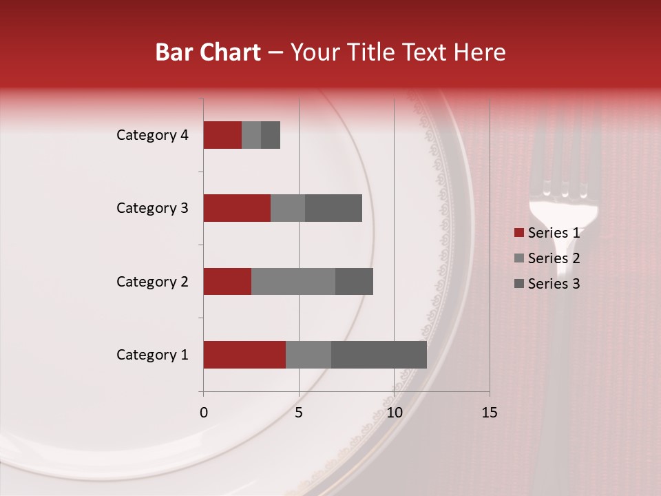 Elegance Dishware Cuisine PowerPoint Template