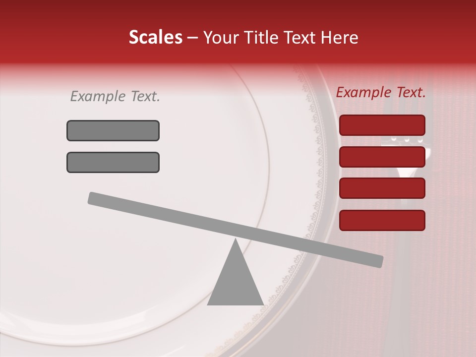 Elegance Dishware Cuisine PowerPoint Template