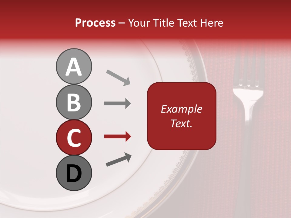 Elegance Dishware Cuisine PowerPoint Template