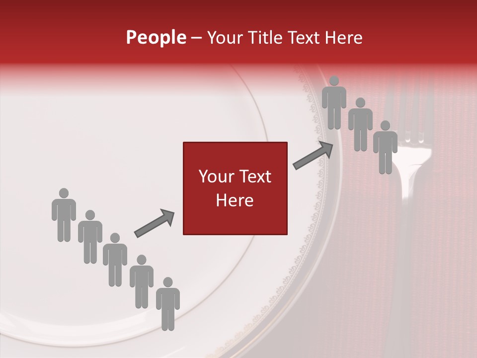 Elegance Dishware Cuisine PowerPoint Template