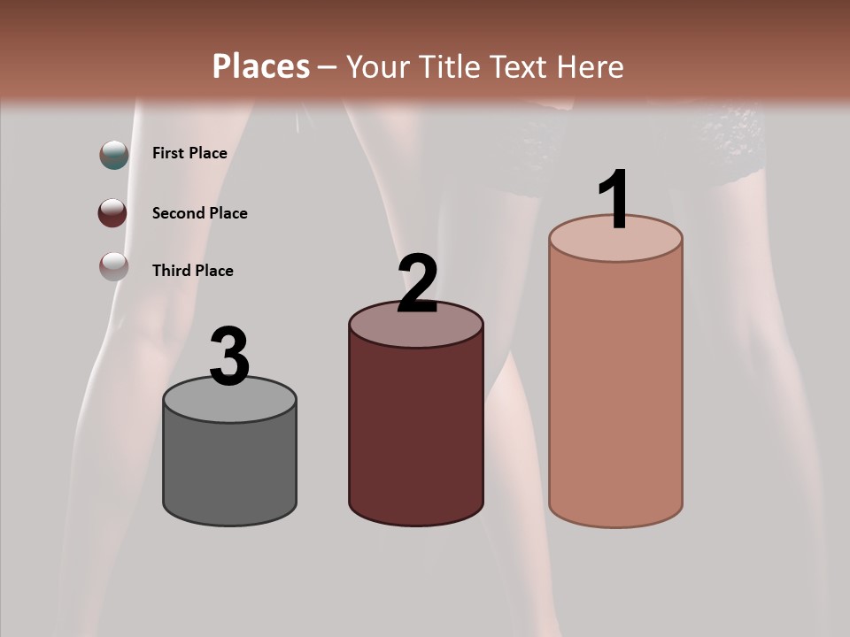 Chair Beauty Shoes PowerPoint Template