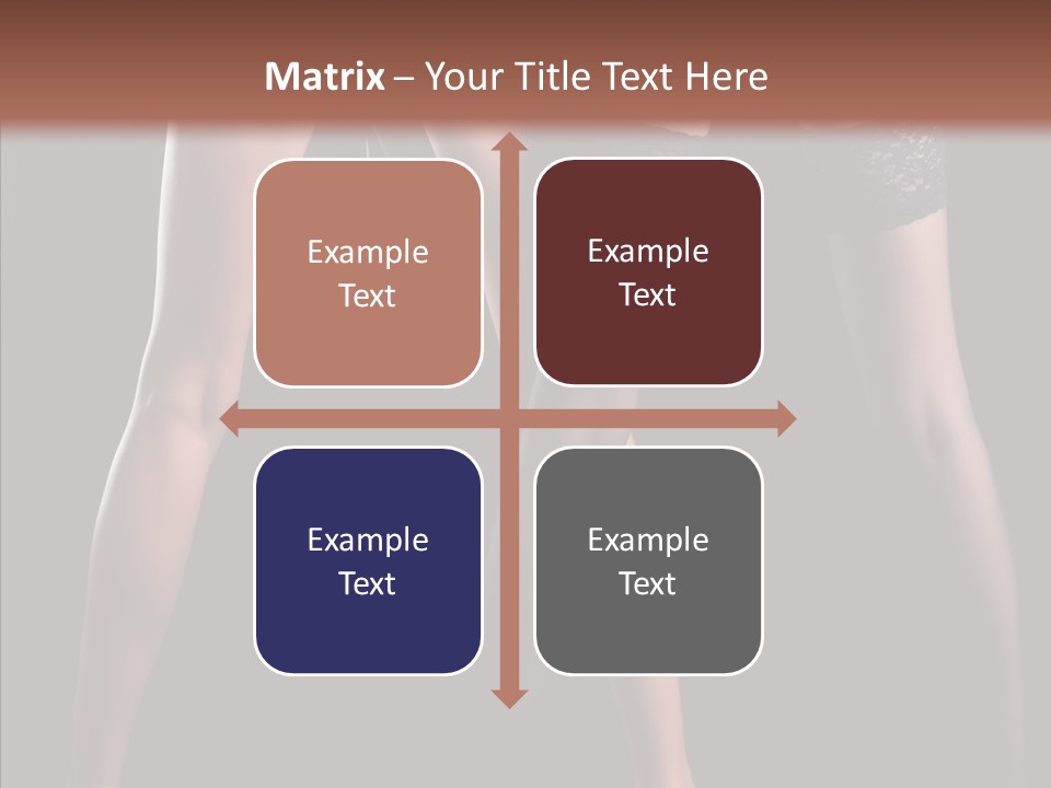 Chair Beauty Shoes PowerPoint Template