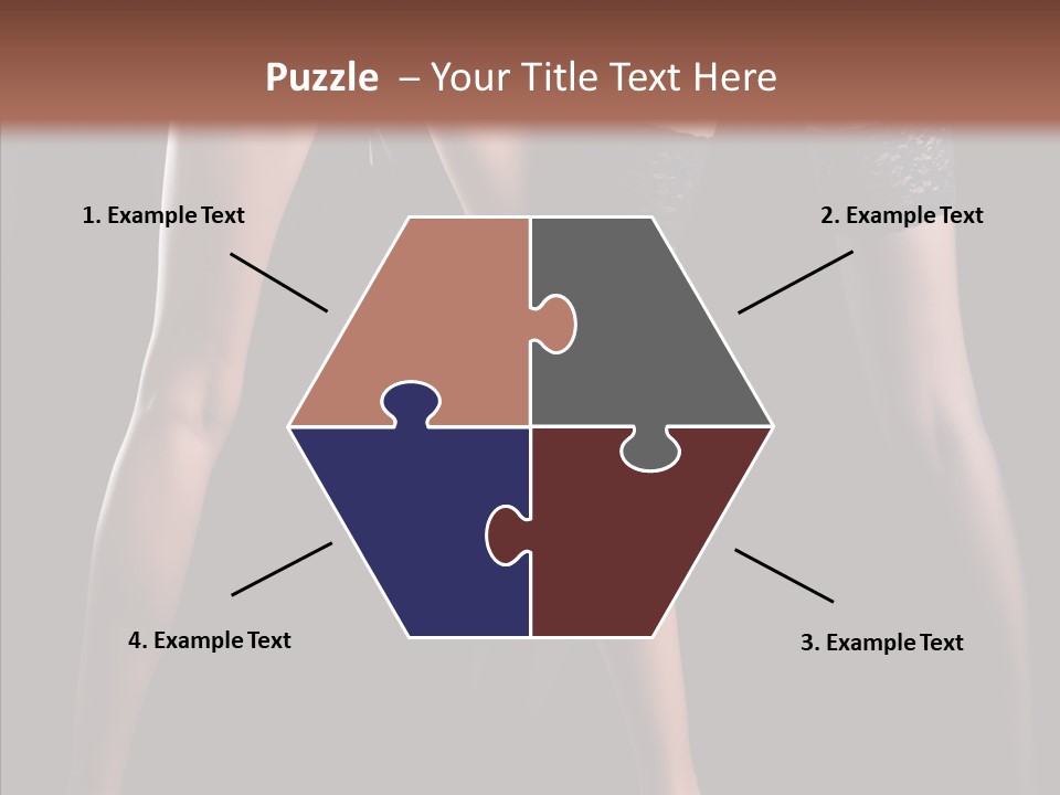 Chair Beauty Shoes PowerPoint Template