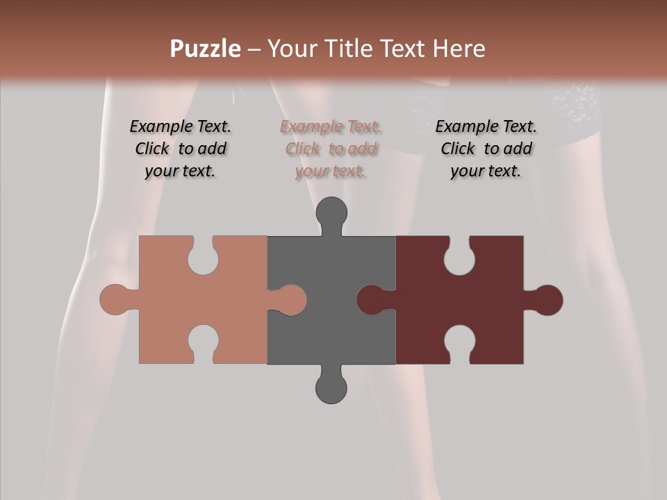 Chair Beauty Shoes PowerPoint Template