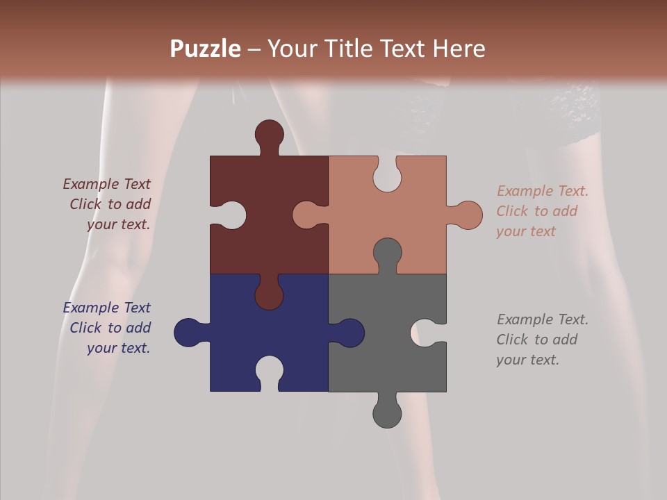 Chair Beauty Shoes PowerPoint Template