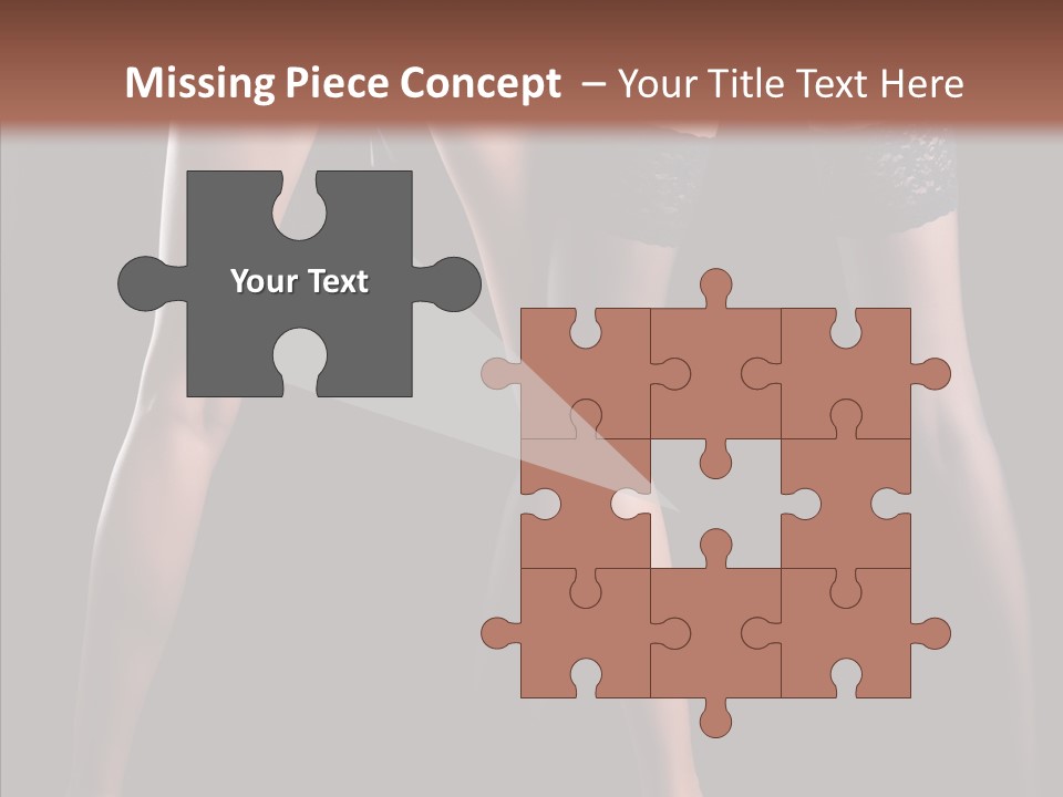 Chair Beauty Shoes PowerPoint Template