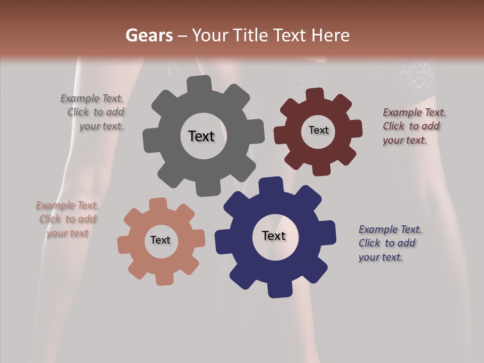 Chair Beauty Shoes PowerPoint Template