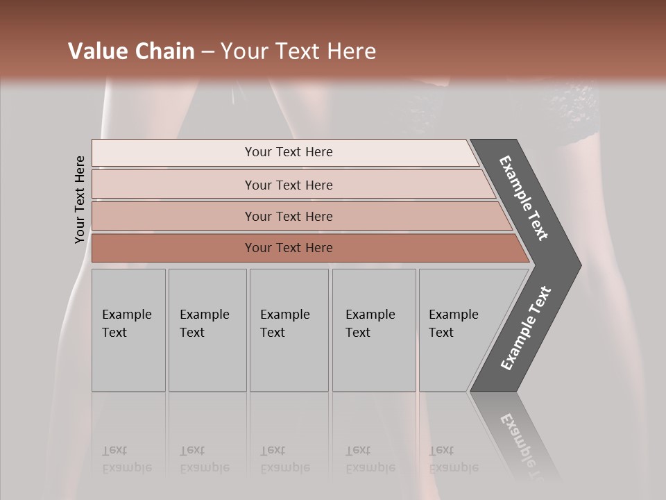 Chair Beauty Shoes PowerPoint Template