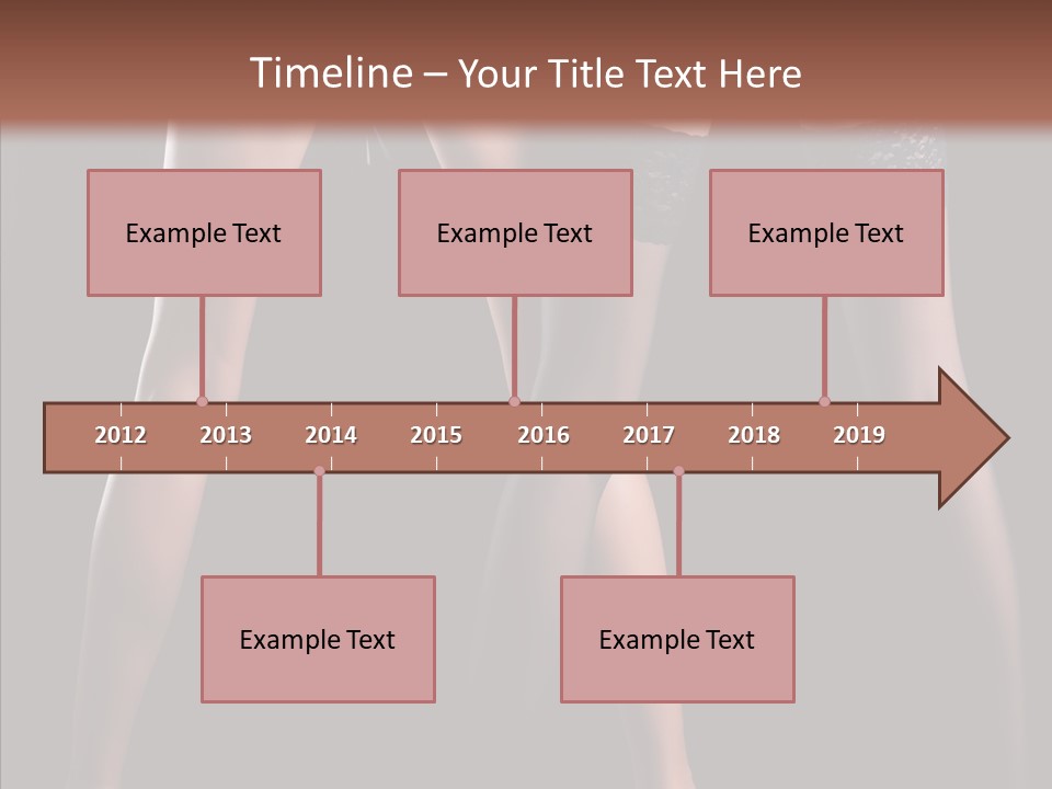 Chair Beauty Shoes PowerPoint Template