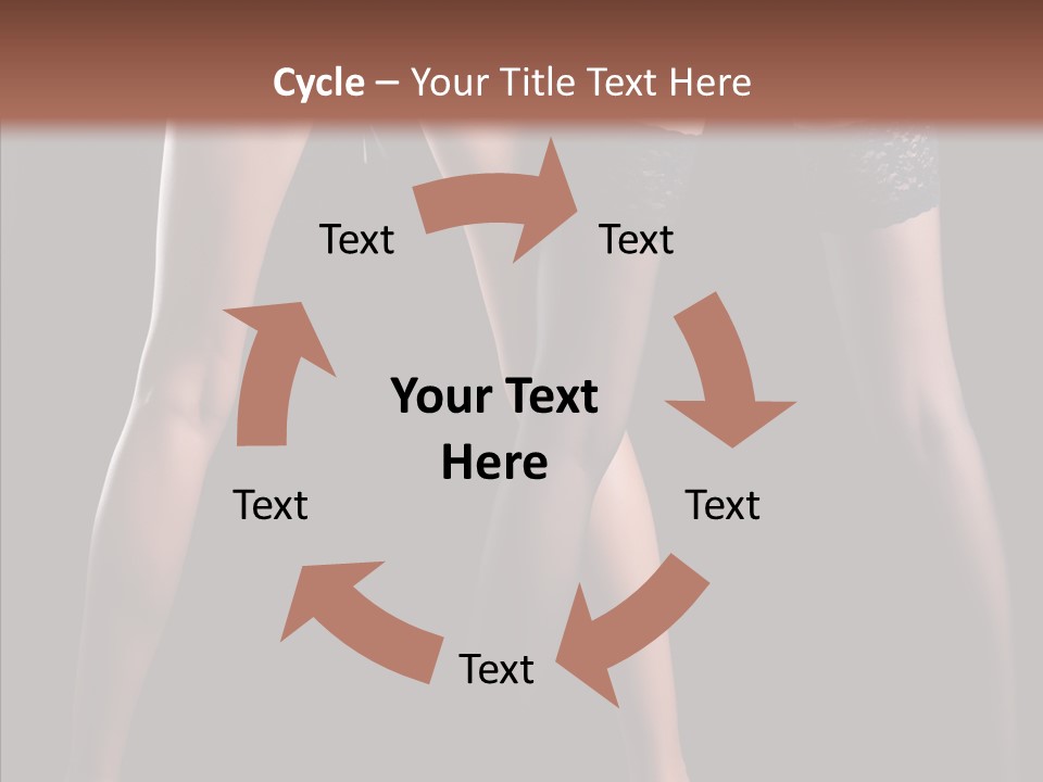 Chair Beauty Shoes PowerPoint Template