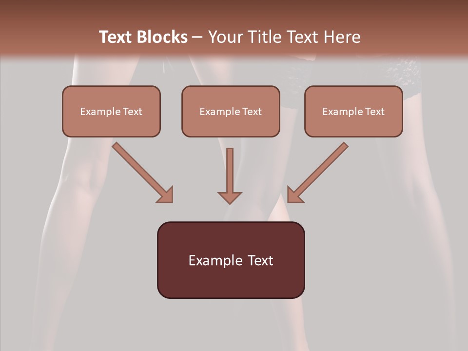 Chair Beauty Shoes PowerPoint Template