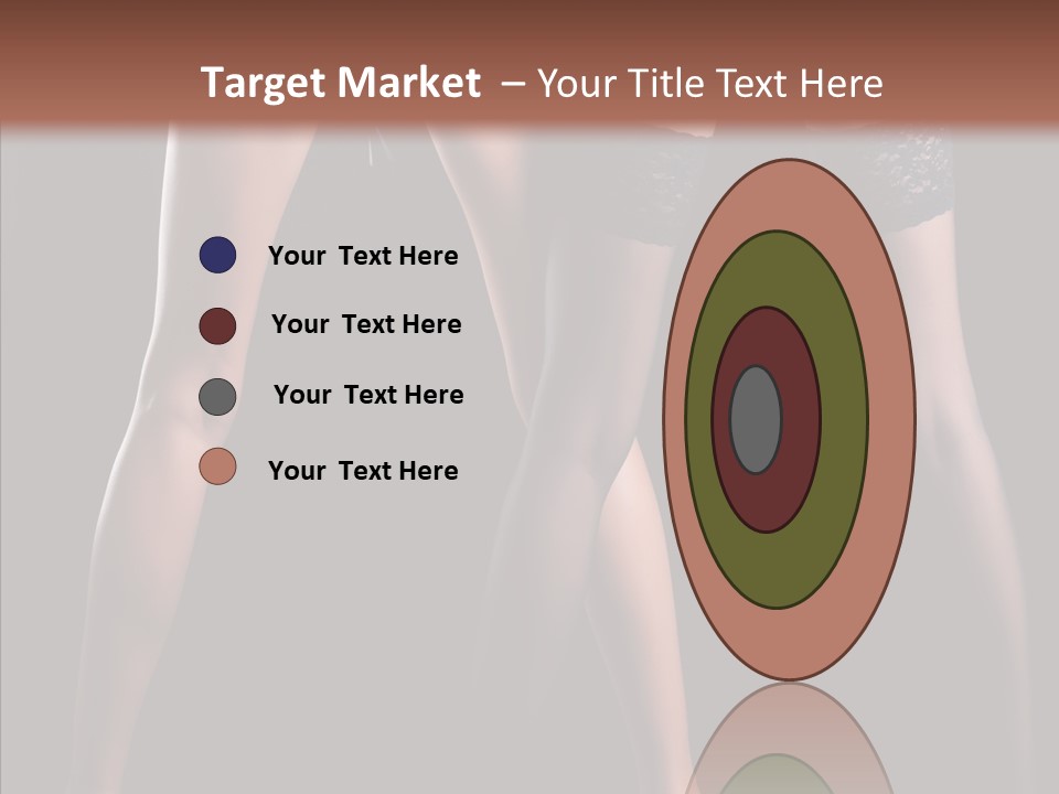 Chair Beauty Shoes PowerPoint Template