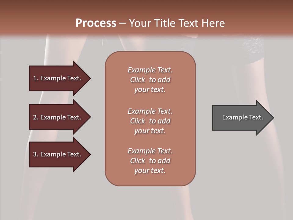 Chair Beauty Shoes PowerPoint Template