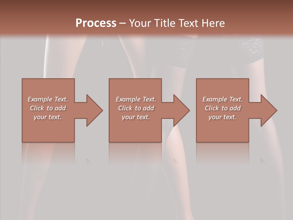 Chair Beauty Shoes PowerPoint Template