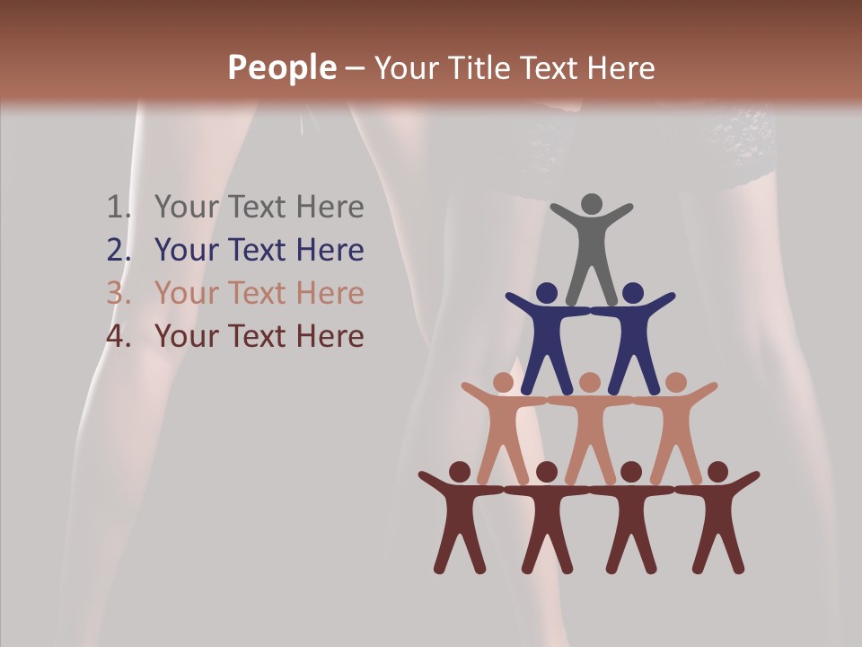 Chair Beauty Shoes PowerPoint Template