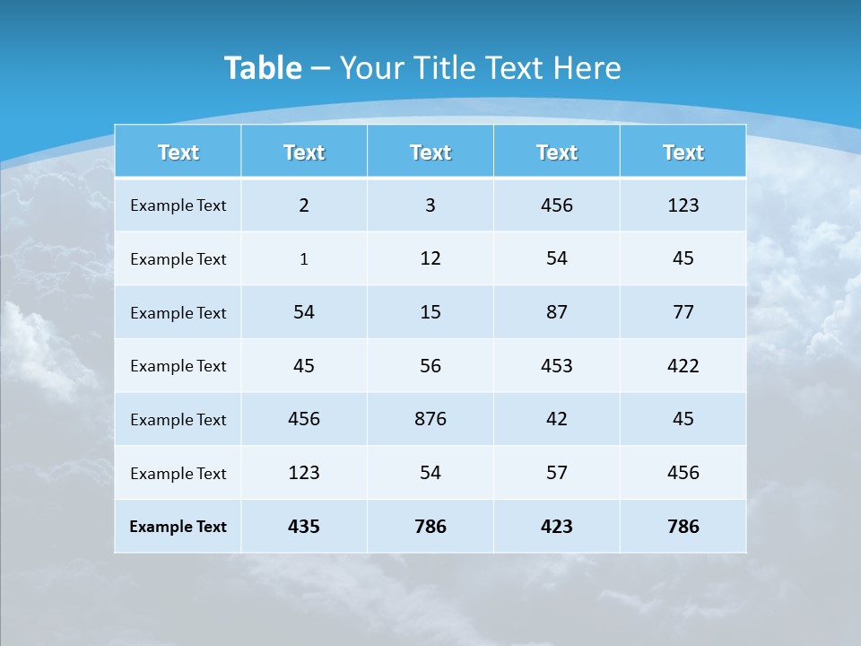 Li Ten Table Corporate PowerPoint Template