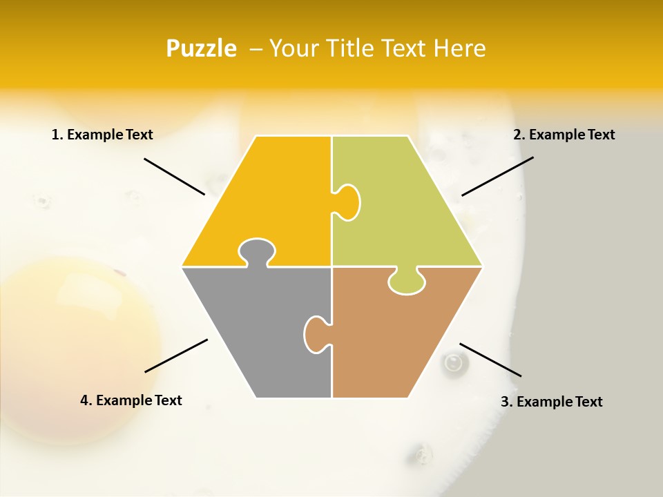 Diet Separated Morning PowerPoint Template