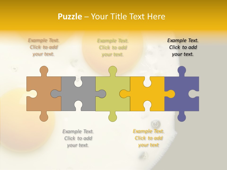 Diet Separated Morning PowerPoint Template