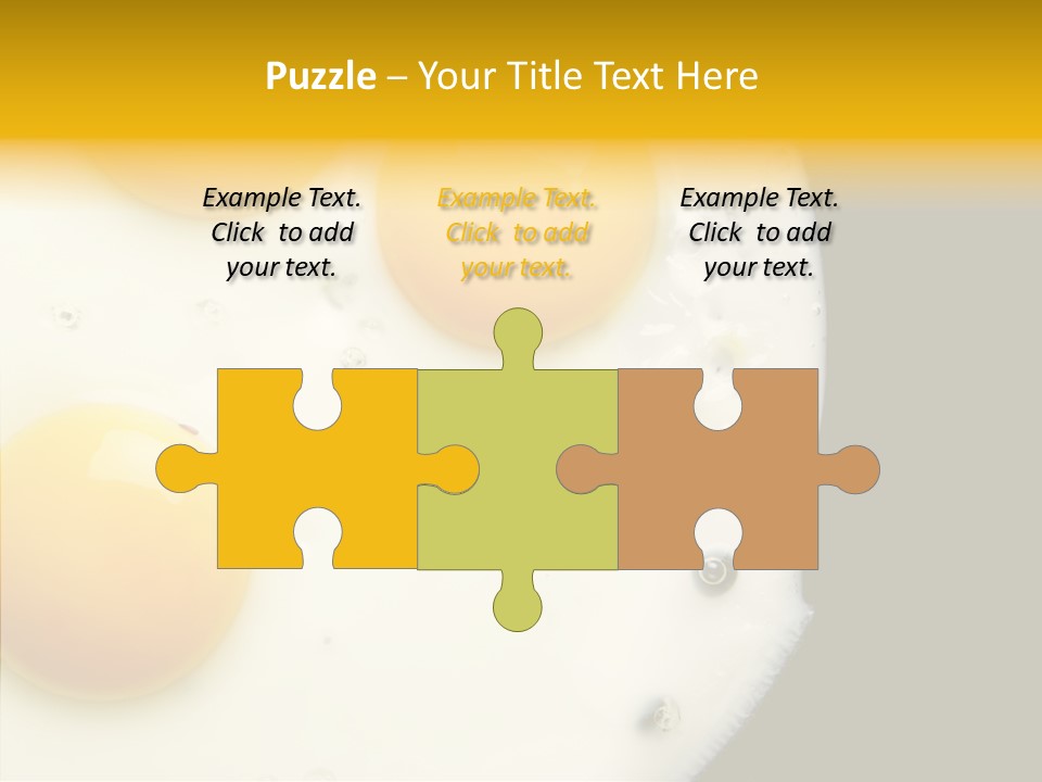 Diet Separated Morning PowerPoint Template