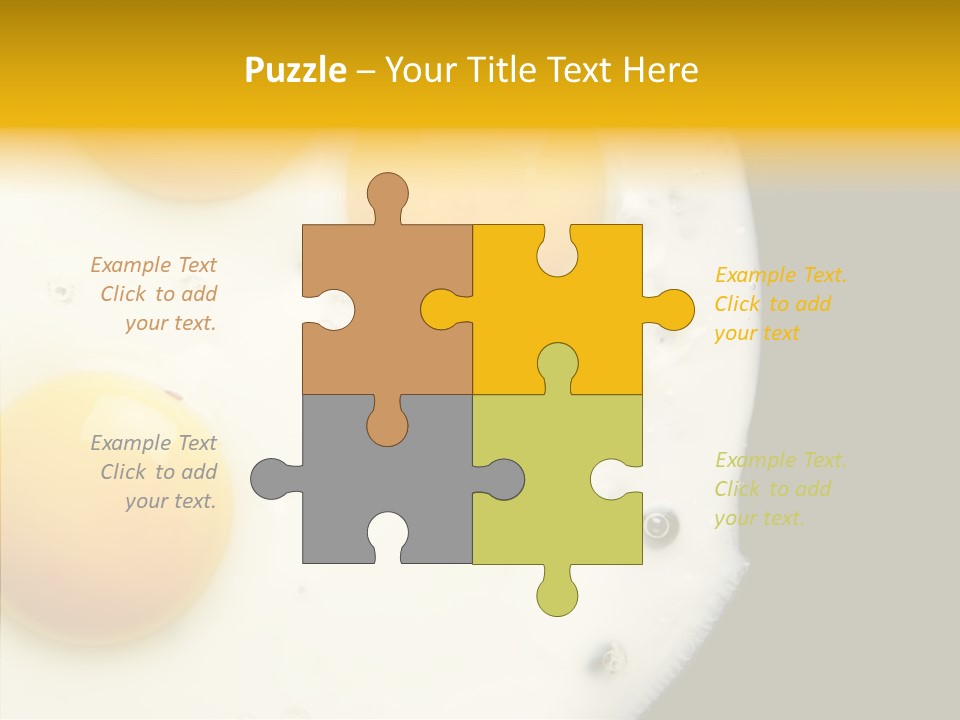 Diet Separated Morning PowerPoint Template