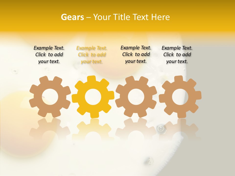 Diet Separated Morning PowerPoint Template