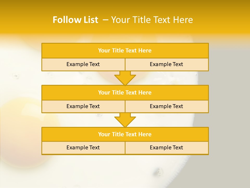 Diet Separated Morning PowerPoint Template