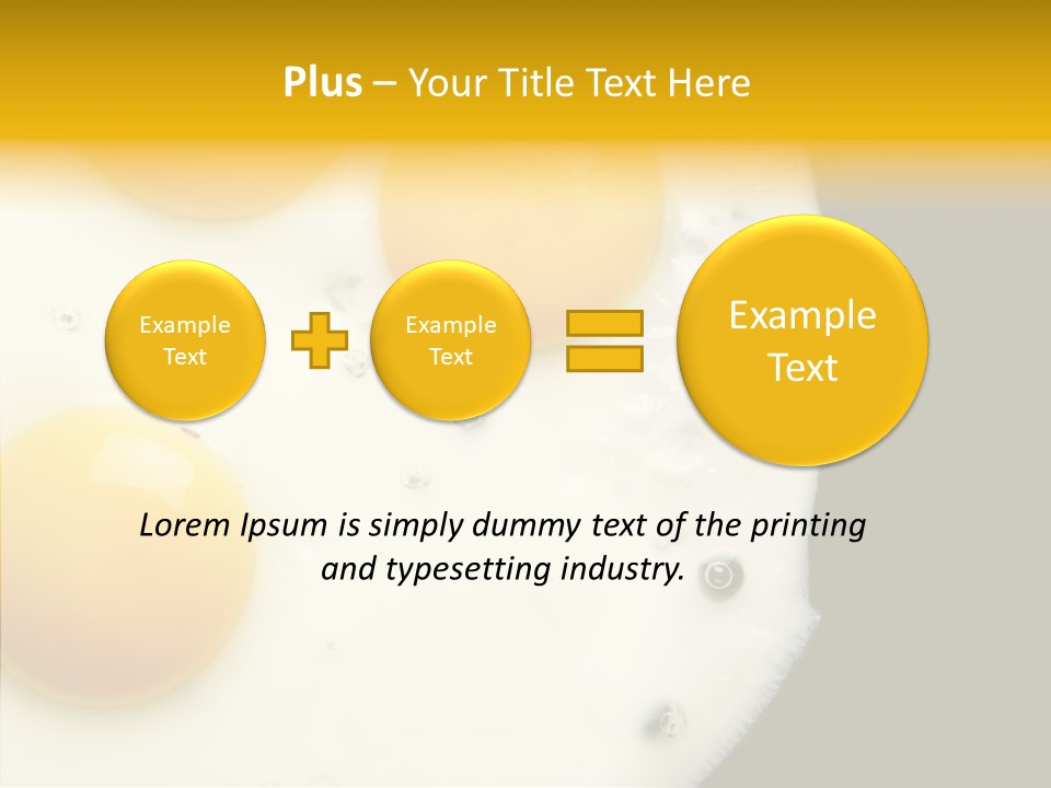 Diet Separated Morning PowerPoint Template